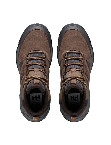 Чоловічі черевики замшеві коричневі (12055_745) - фото 5 - Miraton