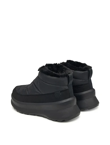 Женские дутики текстильные черные - фото 3 - Miraton