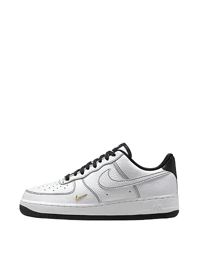 Женские кеды Nike Air Force 1 '07 Mini Jewel кожаные белые - фото 2 - Miraton