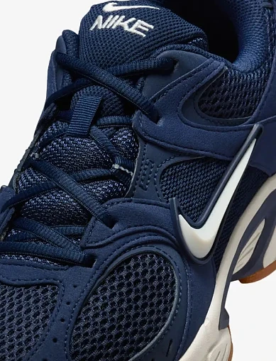 Мужские кроссовки Nike AIR FORCE 1 из экокожи синие - фото 7 - Miraton