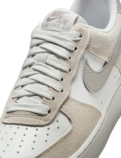 Женские кеды Nike AIR FORCE 1 LO кожаные бежевые - фото 6 - Miraton