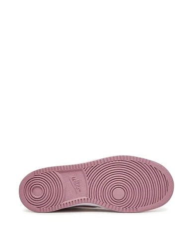 Женские кеды Nike COURT VISION из экокожи розовые - фото 6 - Miraton