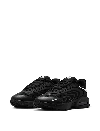 Мужские кроссовки Nike Air Max Fire из экокожи черные - фото 3 - Miraton