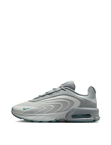 Мужские кроссовки Nike Air Max Fire из экокожи серые - фото 2 - Miraton