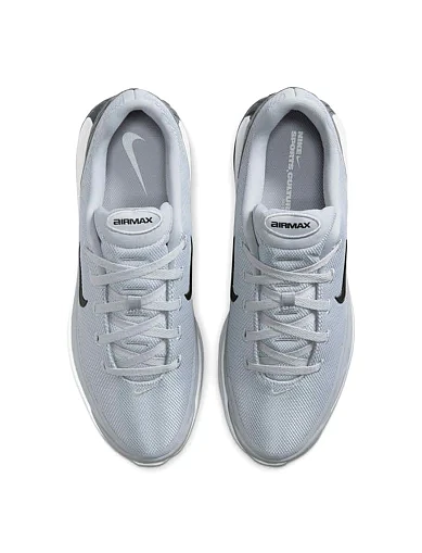 Мужские кроссовки Nike Air Max Bia из экокожи серые - фото 4 - Miraton