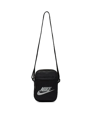 Сумка мессенджер текстильная черная - фото 1 - Miraton