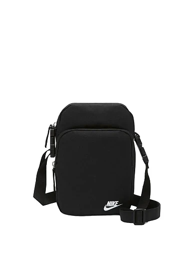 Сумка крос-боді Nike текстильна чорна - фото 1 - Miraton