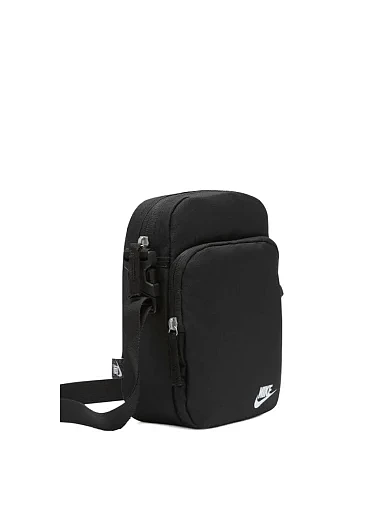 Сумка крос-боді Nike текстильна чорна - фото 4 - Miraton