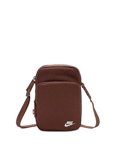 Сумка мессенджер Nike коричневая - фото 1 - Miraton