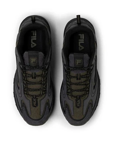 Мужские кроссовки FILA ACTIX S кожаные черные - фото 3 - Miraton