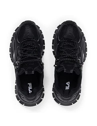 Жіночі кросівки FILA шкіряні чорні(FFW0464-83052) - фото 3 - Miraton