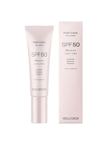 Солнцезащитный крем для лица HOLLYSKIN Multi Care. SPF 50, 10 мл - фото 1 - Miraton