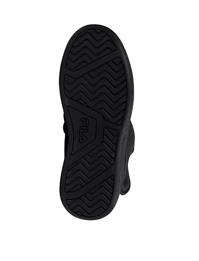 Женские дутики FILA из экокожи черные - фото 5 - Miraton