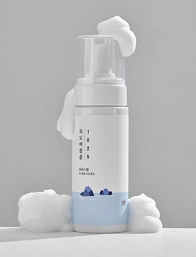 Очищуюча пінка для проблемної шкіри ROUND LAB 1025 Dokdo Bubble Foam, 150 ml(ROUND LAB 1025 Dokdo Bubble Foam 150 ml Очищуюча п) - фото 2 - Miraton