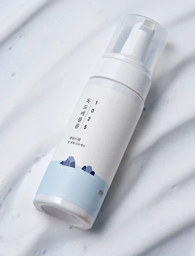 Очищуюча пінка для проблемної шкіри ROUND LAB 1025 Dokdo Bubble Foam, 150 ml(ROUND LAB 1025 Dokdo Bubble Foam 150 ml Очищуюча п) - фото 3 - Miraton