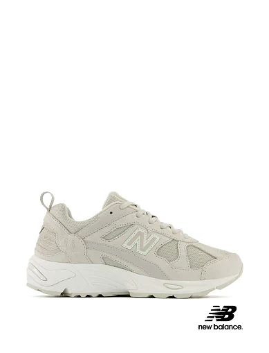 Жіночі кросівки New Balance 878 шкіряні бежеві(CM878JS1) - фото 1 - Miraton