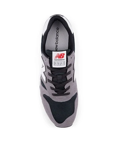 Мужские кроссовки New Balance 373 замшевые серые - фото 3 - Miraton