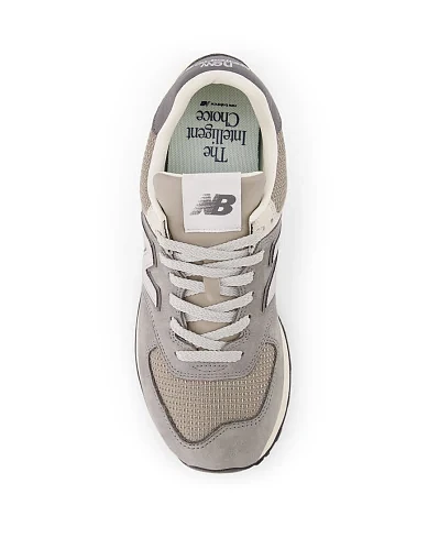 Кроссовки New Balance 574 из нубука серые - фото 3 - Miraton
