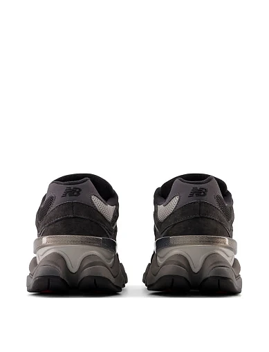 Кроссовки New Balance 9060 замшевые черные - фото 6 - Miraton