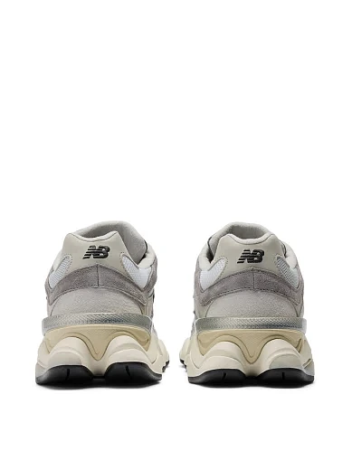 Кроссовки New Balance 9060 замшевые серые - фото 6 - Miraton