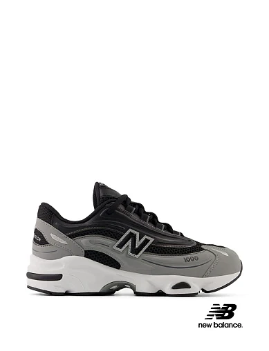 Жіночі кросівки New Balance 1000 з екошкіри чорні(GC1000AK) - фото 1 - Miraton