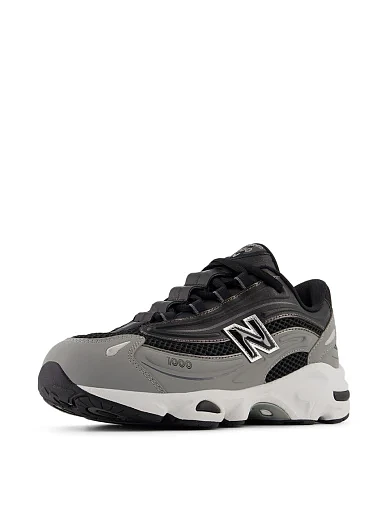 Жіночі кросівки New Balance 1000 з екошкіри чорні(GC1000AK) - фото 3 - Miraton