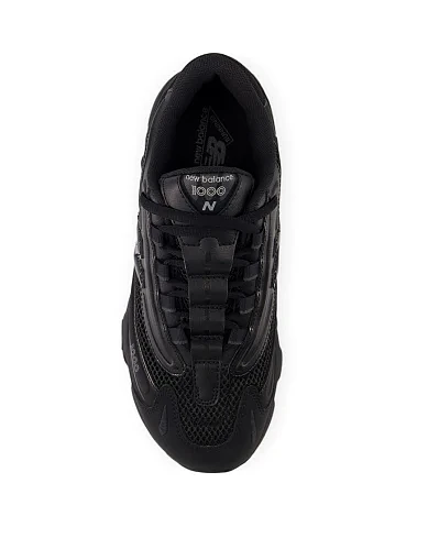 Жіночі кросівки New Balance 1000 з екошкіри чорні(GC1000BK) - фото 4 - Miraton