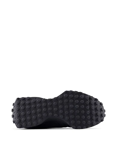Мужские кроссовки New Balance 327 из экокожи черные - фото 4 - Miraton