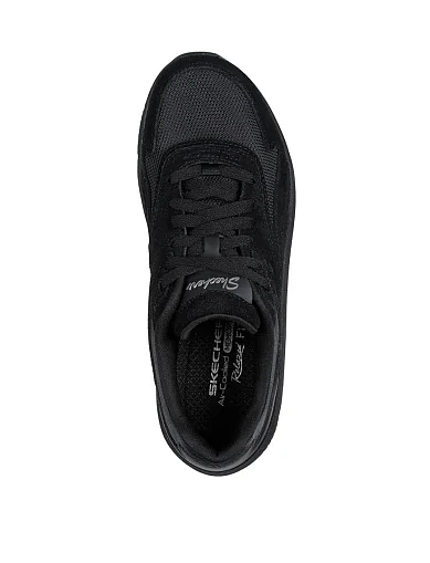 Жіночі кросівки Skechers замшеві чорні(158590 BBK) - фото 3 - Miraton