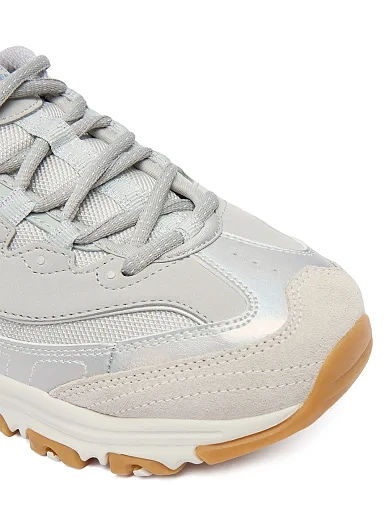 Женские кроссовки Skechers из экокожи серые - фото 6 - Miraton