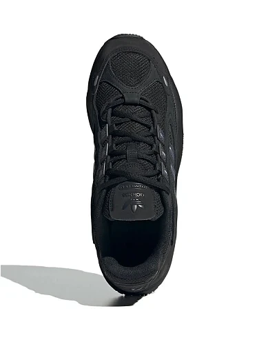 Кроссовки Adidas OZMILLEN кожаные черные - фото 5 - Miraton