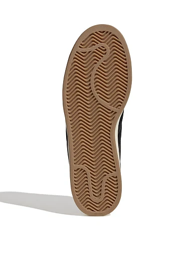 Женские кеды Adidas Superstar кожаные черные - фото 6 - Miraton