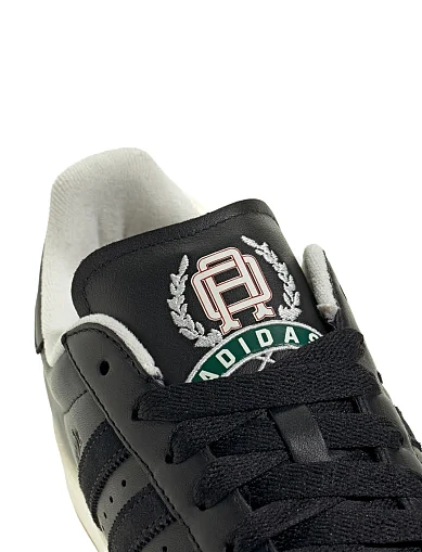 Женские кеды Adidas Superstar кожаные черные - фото 8 - Miraton