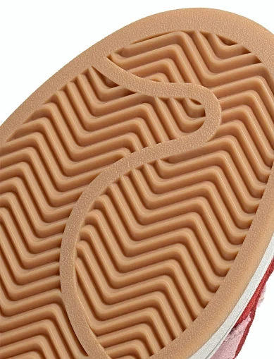 Женские кеды Adidas Campus 00s замшевые красные - фото 8 - Miraton