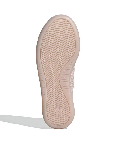 Женские кеды Adidas Barreda Decode кожаные бежевые - фото 6 - Miraton