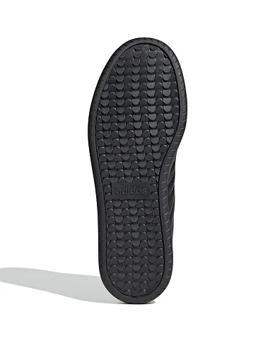 Мужские кеды Adidas Barreda кожаные черные - фото 6 - Miraton