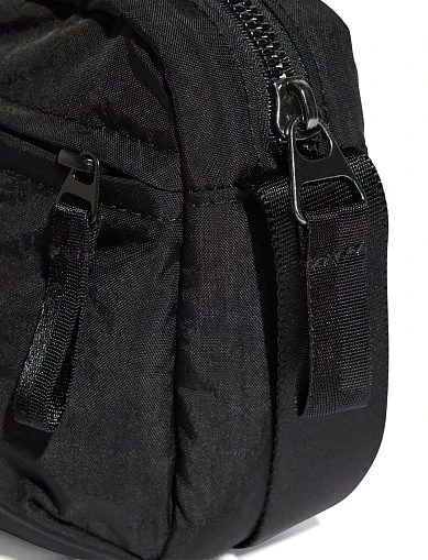 Сумка месенджер Adidas текстильна чорна - фото 5 - Miraton