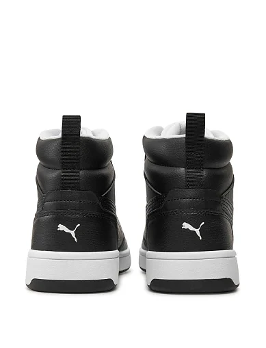 Женские ботинки PUMA Rebound LayUp SL из экокожи черные - фото 4 - Miraton