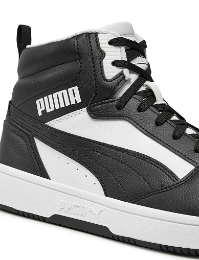Женские ботинки PUMA Rebound LayUp SL из экокожи черные - фото 7 - Miraton