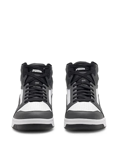 Мужские ботинки PUMA Rebound v6 из экокожи серые - фото 6 - Miraton