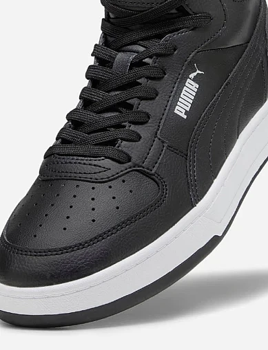 Ботинки PUMA Caven 2.0 Mid из экокожи черные - фото 4 - Miraton