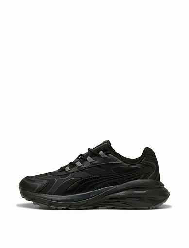 Мужские кроссовки PUMA Hypnotic LS Abrupt из экокожи черные - фото 2 - Miraton