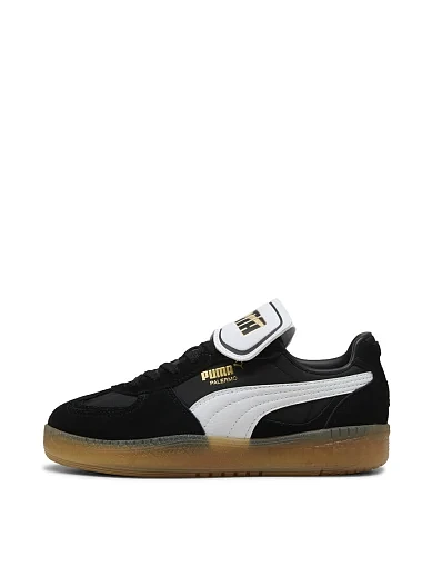 Женские кеды PUMA Palermo Moda Tongue Wns текстильные черные - фото 2 - Miraton
