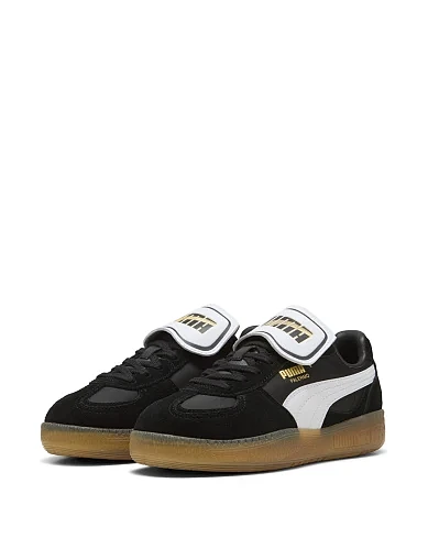 Женские кеды PUMA Palermo Moda Tongue Wns текстильные черные - фото 3 - Miraton