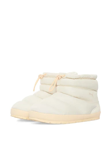 Жіночі дутики PUMA Tuff Terra Hi текстильні молочного кольору(40217703) - фото 3 - Miraton