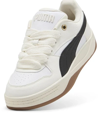 Женские кеды PUMA Park Luna из экокожи молочного цвета - фото 4 - Miraton