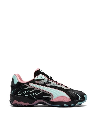 Женские кроссовки PUMA Inhale Speed Style Wns текстильные черные - фото 1 - Miraton