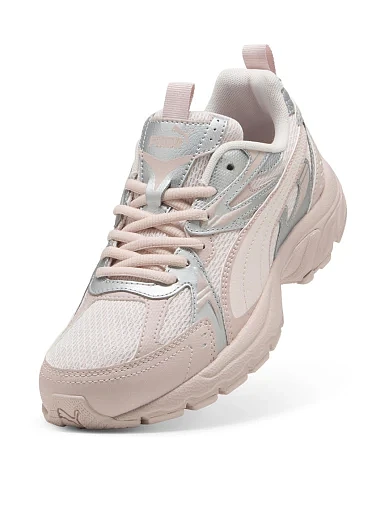 Женские кроссовки PUMA Milenio Tech текстильные розовые - фото 4 - Miraton