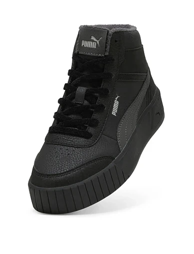 Женские ботинки PUMA Carina Mia из экокожи черные - фото 4 - Miraton