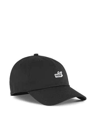 Кепка PUMA ESS No.1 Logo Patch BB Cap текстильна чорна - фото 1 - Miraton